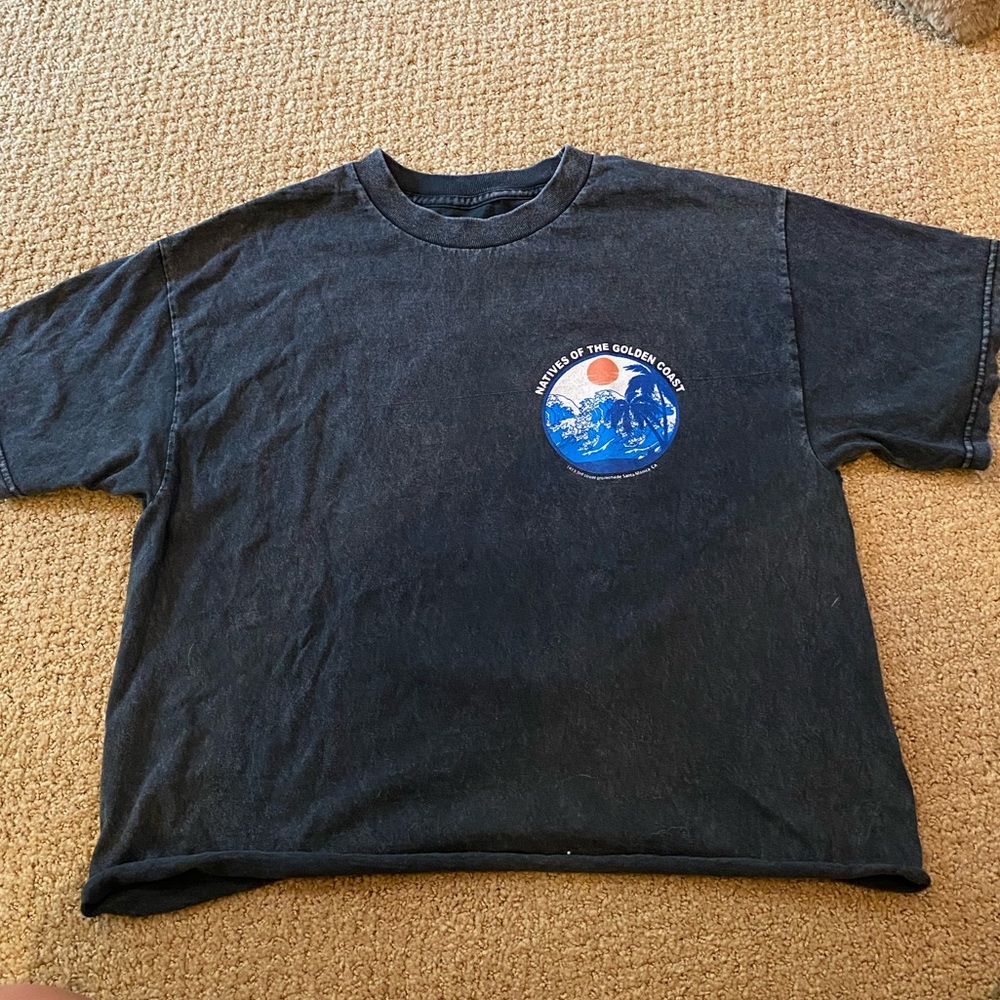 brandy melville cropped tee